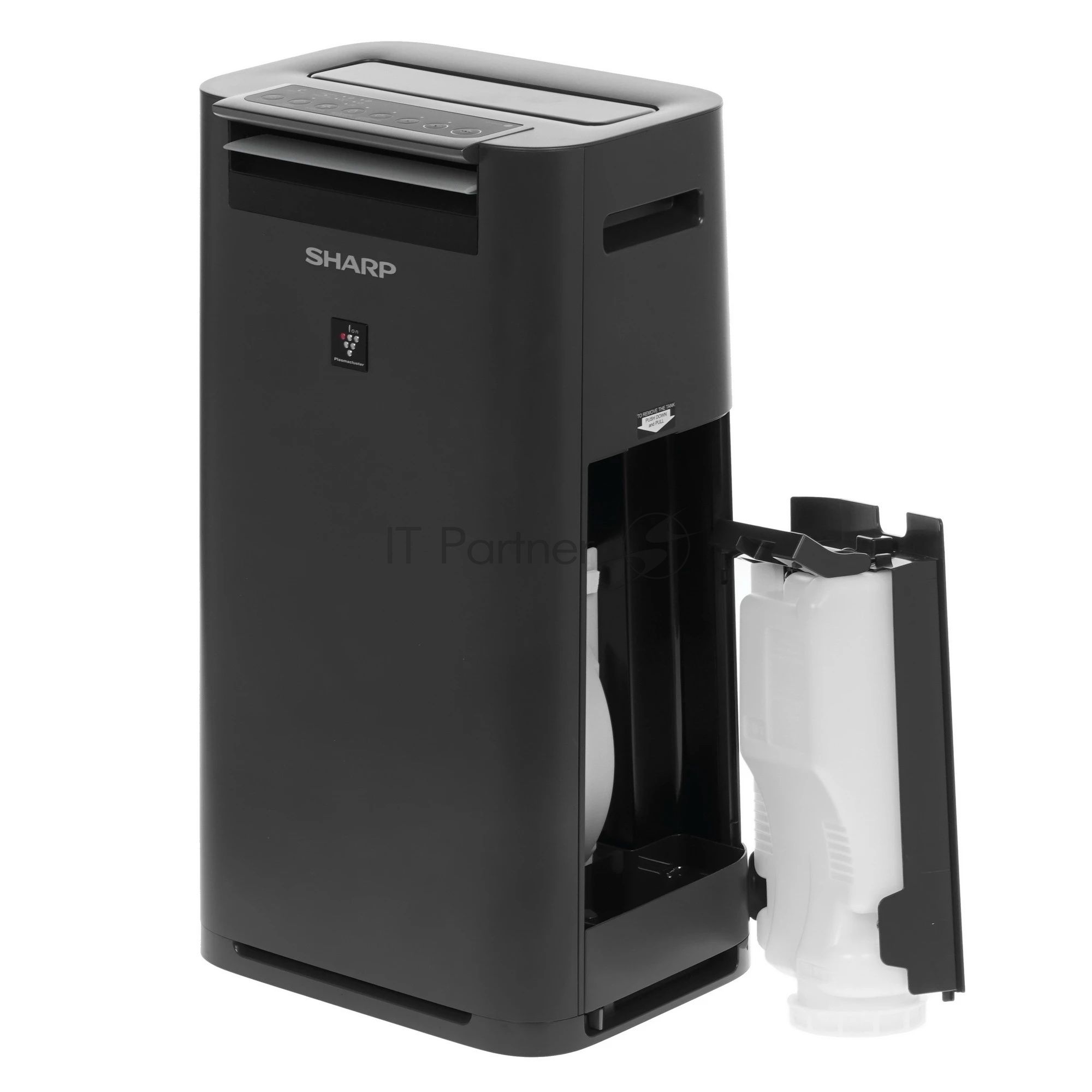 Климатический комплекс Sharp KC-G41RH черный, 28 м², 2.5 л, HEPA-фильтр, ионизация Plasmacluster, гигростат