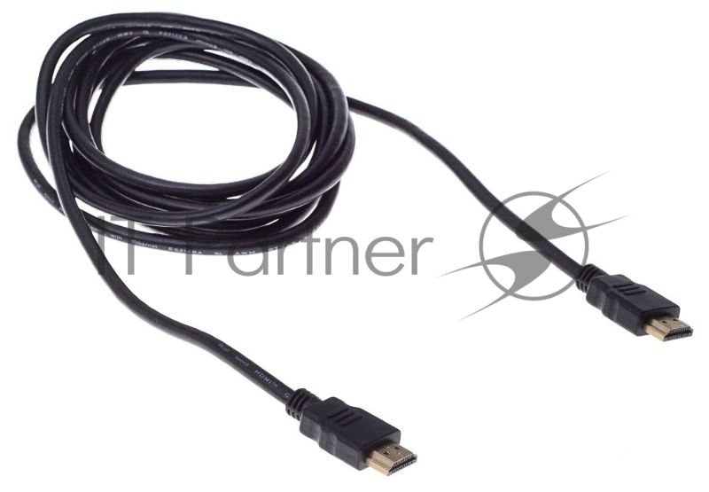Кабель аудио-видео Buro HDMI (m)/HDMI (m) 1.8м. феррит.кольца позолоченные контакты черный