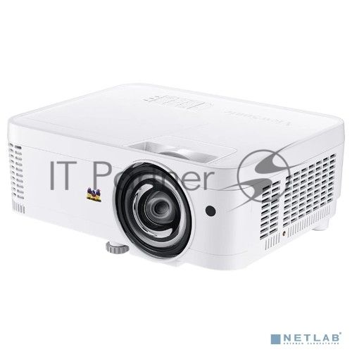 Проектор ViewSonic PS501X (DLP, XGA 1024x768, 3500Lm, 22000:1, HDMI, 1x2W speaker, 3D Ready, lamp 15000hrs, short-throw, White, 2.6kg)