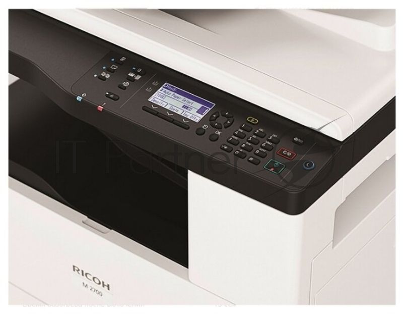Цифровое МФУ Ricoh M 2700(A3, 27 стр/мин,копир/принтер/цв.сканер/сеть/дуплекс/автоподатчик/девелопер/тонер