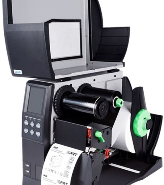 Принтер этикеток термотрансферный iDPRT iX4P Industrial 600 dpi, 102 мм/cек, USB, RS232, USB Host, Ethernet RJ-45, черный