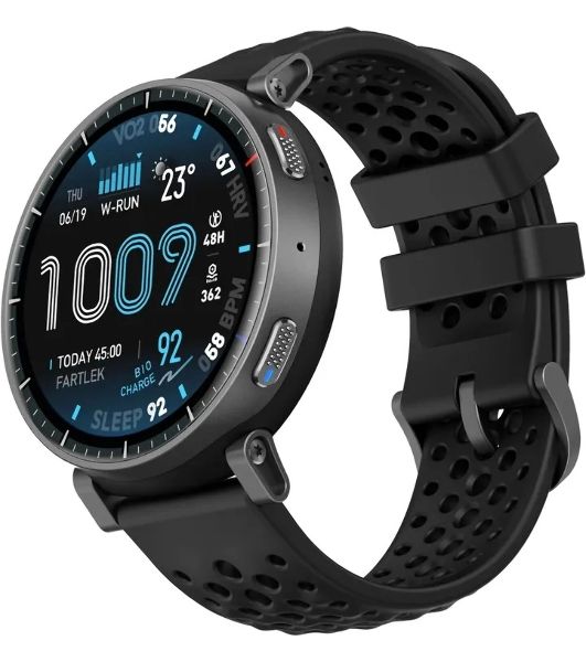 Умные часы Amazfit Active Max A2557, 1.5" AMOLED, Wi-Fi, Bluetooth, NFC, 5ATM, черный