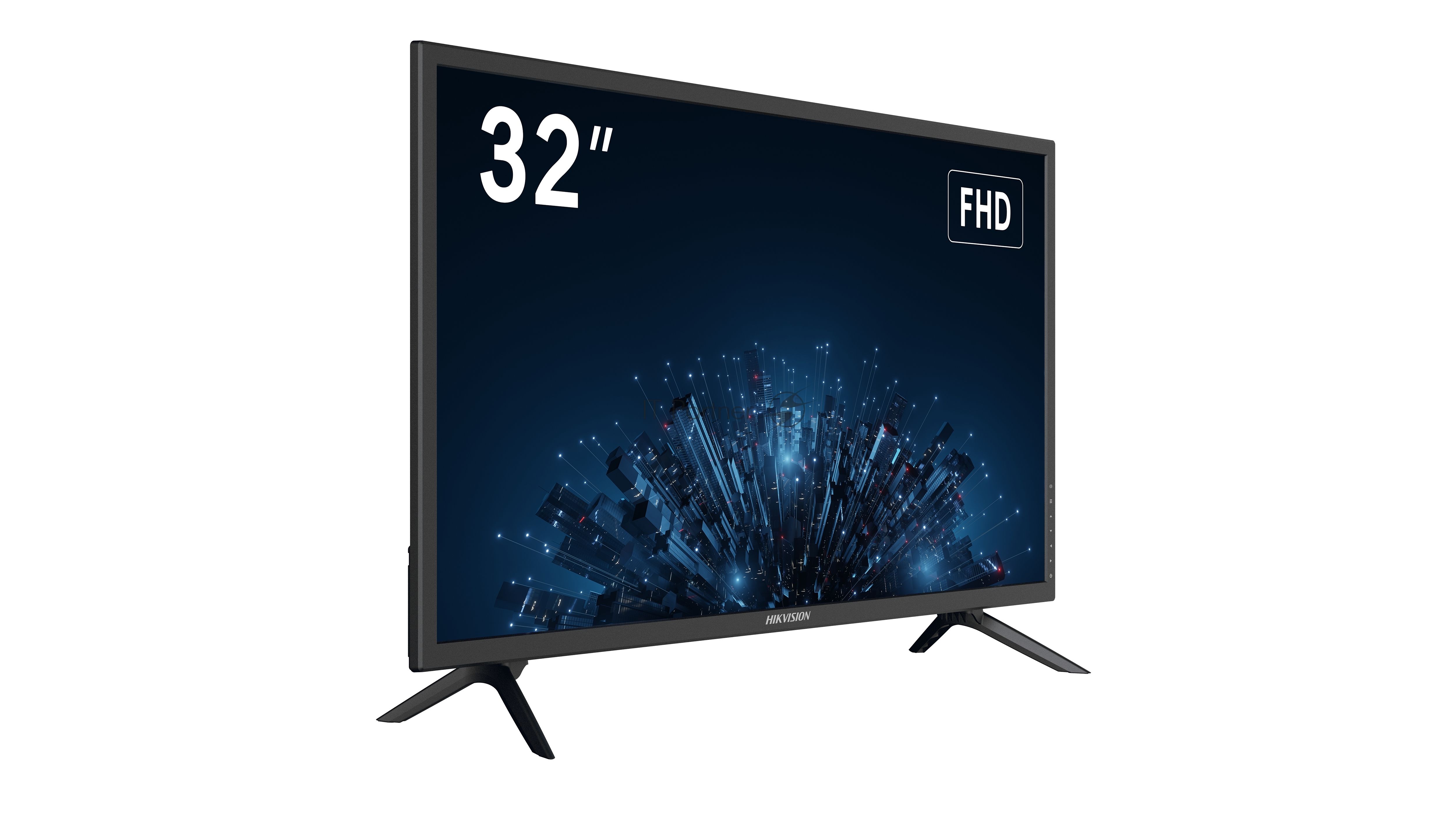 Монитор 32" Hikvision DS-D5032F3-1V0S VA 1920x1080, 75 Гц, 8 мс, 16:9, 300 кд/м², VGA, HDMI 1.4, 3.5 Jack, динамики (2x10 Вт), черный