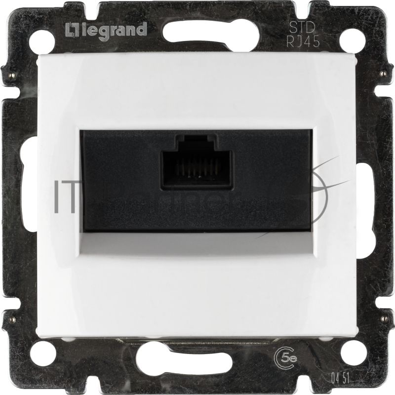 Компьютерная розетка Legrand Valena 774230, белая RJ45 5 кат UTP