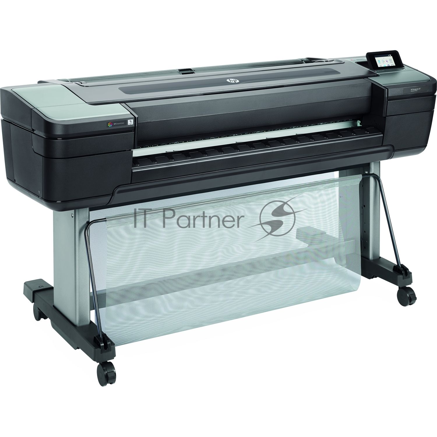 Плоттер HP DesignJet Z9+ PS Printer (44",9 colors, pigment ink, 2400x1200dpi,128 Gb(virtual),500 Gb HDD, GigEth/host USB type-A,stand,single sheet and roll feed,autocutter, PS, 1y warr)