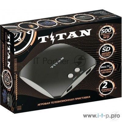 Игровая приставка SEGA Magistr Titan 3  черный (500 встроенных игр) (SD до 32 ГБ) [ConSkDn66]