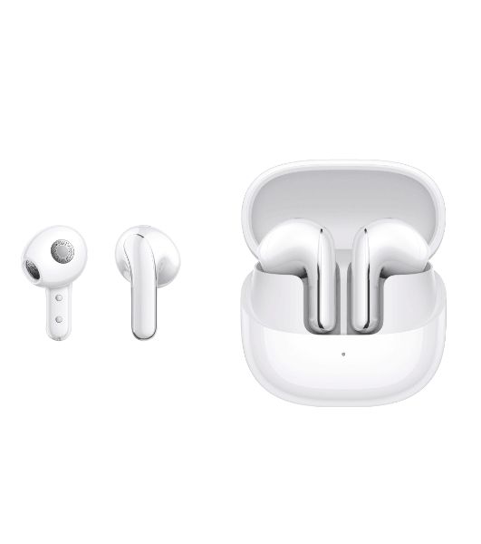 Наушники TWS Xiaomi Buds 5 белый, вкладыши, Bluetooth, активное шумоподавление, до 6 ч