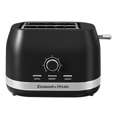 Тостер Zigmund & Shtain ST-98 черный, 900 Вт, 2 слота