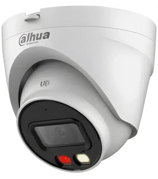Уличная турельная IP-видеокамера Dahua DH-IPC-HDW1439VP-A-IL-0360B Smart Dual Light 4Мп, 1/2.9” CMOS, объектив 3.6мм, ИК-подсветка до 30м, LED-подсветка до 20м, IP67, корпус: металл