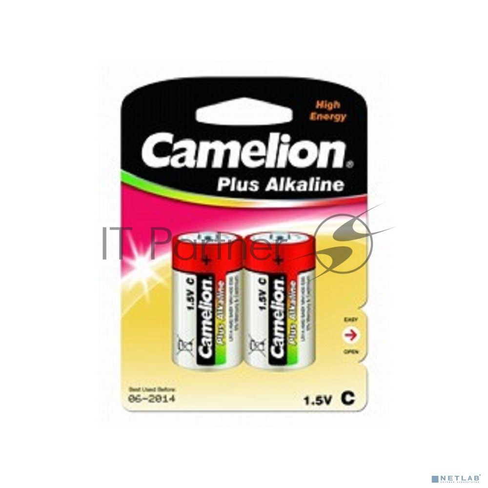 Батарейка Camelion LR14 Plus Alkaline BL-2 (LR14-BP2, 1.5В)