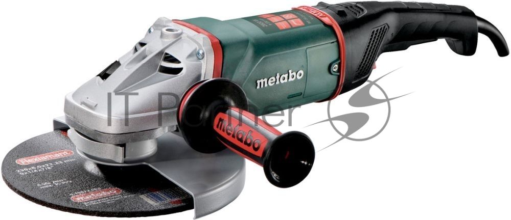 Шлифовальная машина Metabo WE 26-230 MVT Quick Угловая шлифовальная машина [606475000] {  2600вт, 230мм, защита,авибр,пов.рукоятка, 6600 об/мин, кейс, вес 6.3 кг }