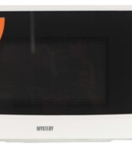 Микроволновая печь Mystery MMW-2012 белый, 20 л, 800 Вт, переключатели - поворотный механизм