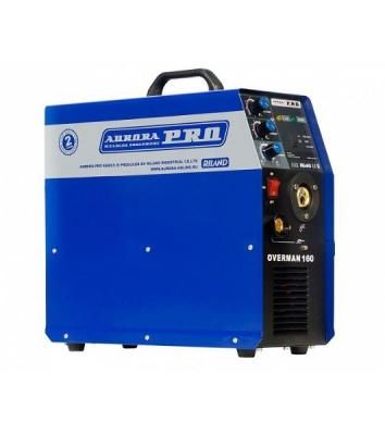 Сварочный полуавтомат AURORA PRO OVERMAN 160 Mosfet, 4 кВт 220В MIG/MAG 40-160А 0.6-1.0мм 15кг
