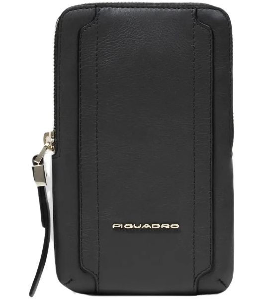 Чехол для смартфона Piquadro Circle AC6835W92R/N черный натур.кожа