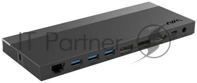 Док-станция WAVLINK WL-UMD01R Pro, USB Type-C, USB3.0/USB-C/DP/HDMI/Gigabit LAN/Audio In/Out/SD/Micro SD, Power Adapter