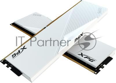 Оперативная память XPG Lancer, DDR5, 64GB (2x32GB), 6000MHz, CL30, DIMM, с радиаторами, белый