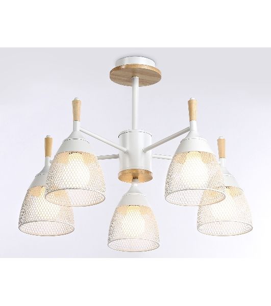 Светильник Ambrella light TR8012/5 WH белый E27*5 max 40W D600*385