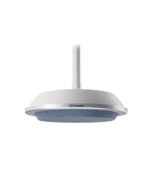Микрофон Infobit iSpeaker CM710 Микрофонный массив, Digital Array Ceiling Microphone, support daisy-chain