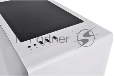 Компьютерный корпус S100 TG Snow CA-1Q9-00S6WN-00 White/Win/SPCC/Tempered Glass*1/120mm Standard Fan*1