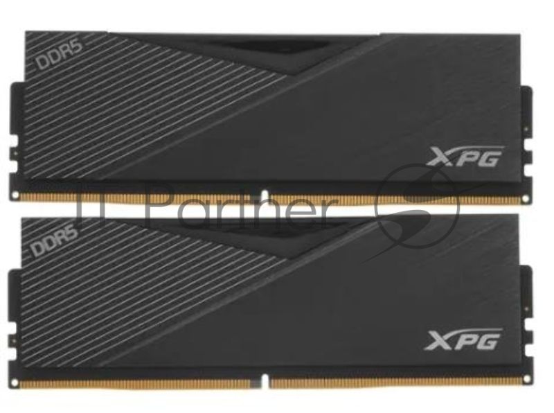 Оперативная память XPG Lancer, DDR5, 64GB (2x32GB), 6400MHz, CL32, DIMM, с радиаторами, черный