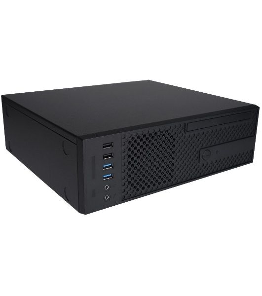 Компьютерный корпус Slim Desktop INWIN CJ708BL IP-S265AU7-2 80plus Bronze, U3*2+U2*2+A(HD)+TYPE 3.1C + FAN 80*15мм + intrusion switch INWIN Slim Case