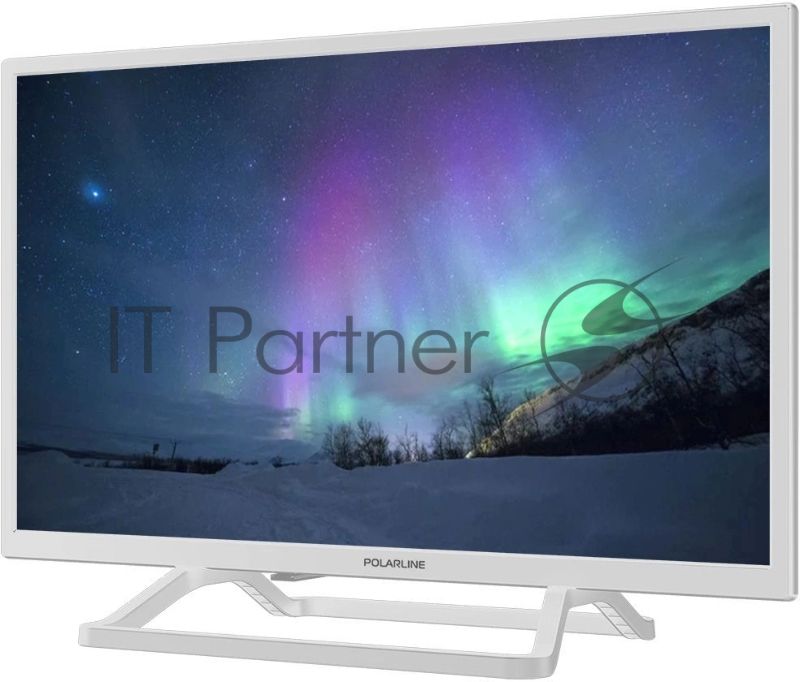 Телевизор Polarline 24" 24PL52TC белый LED HD 60Hz U