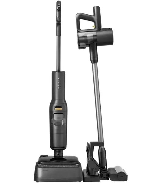 Пылесос вертикальный Roborock F25 Combo черный, питание от аккумулятора, 269 Вт, уборка влажная/сухая, пылесборник 0.56 л