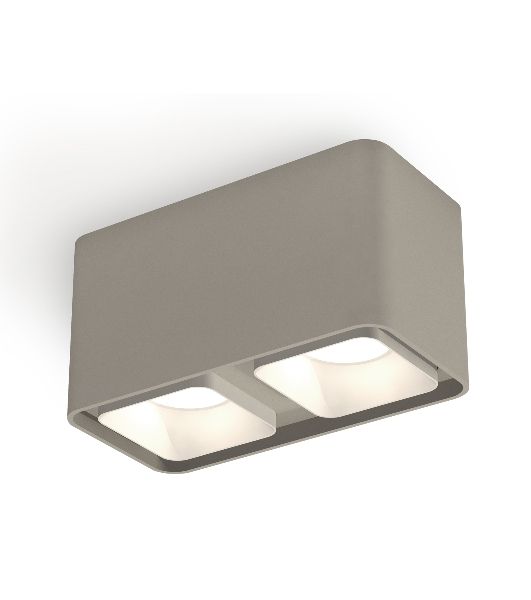 Светильник Ambrella Light XS7852001 SGR/SWH серый песок/белый песок MR16 GU5.3 (C7852, N7701)