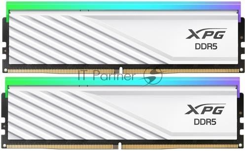 Оперативная память XPG Lancer Blade, DDR5, 32GB (2x16GB), 6400MHz, CL32, DIMM, с радиаторами, RGB, белый