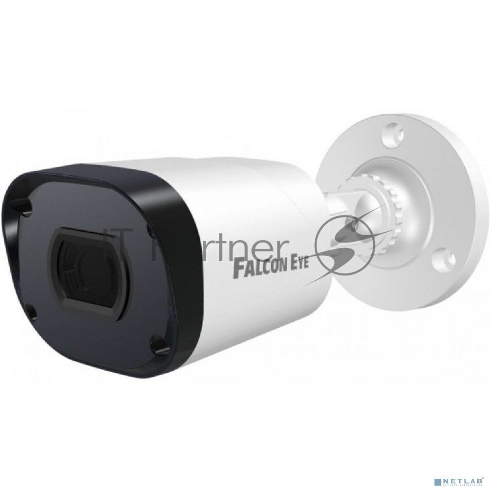 Видеокамера IP Falcon Eye FE-IPC-BP2e-30p Цилиндрическая, 1080P с функцией "День/Ночь"; 1/2.9" F23 CMOS сенсор; Н.264/H.265/H.265+; Разрешение 1920х1080x25/30к/с; Smart IR, 2D/3D DNR
