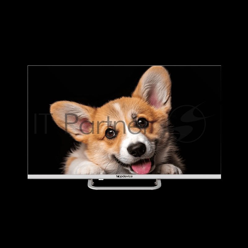 Телевизор Topdevice 32" TDTV32CS03H белый DLED HD 60Hz Smart YaOS 1/8Gb