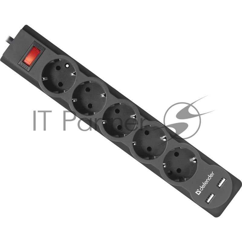 Сетевой фильтр Defender 3M DFS 753 5OUTL.