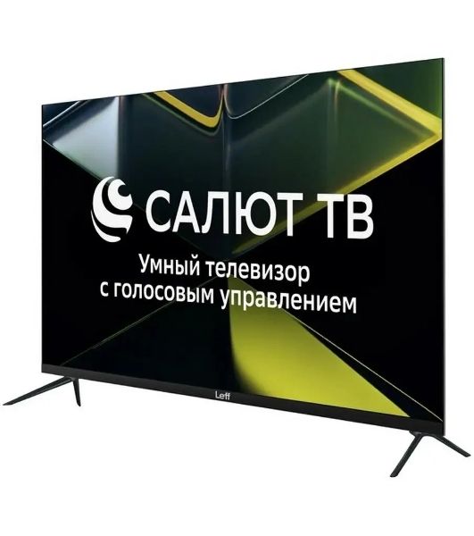 Телевизор LEFF 32" 32H680T черный DLED HD 60Hz Smart TV Салют ТВ