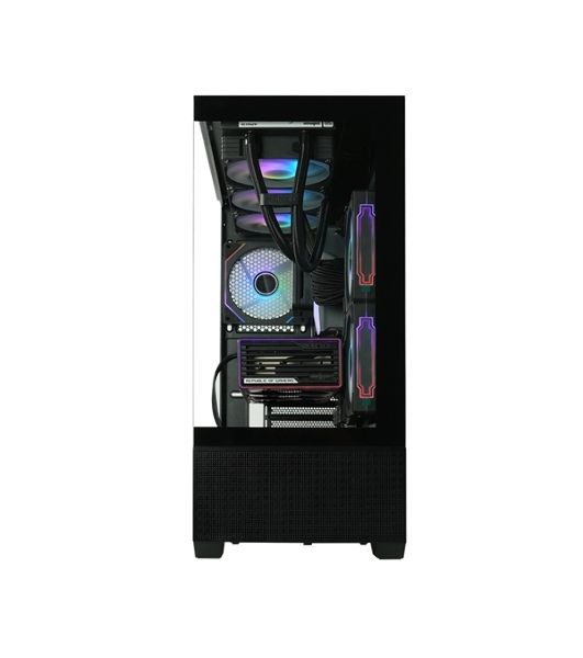 Компьютерный корпус ZALMAN CHRONIX V2, ATX, BLACK, WINDOW, 1xCombo (3.5’’ or 2.5’’), 1x3.5’’HDD, 2x2.5’’SSD, 1xUSB2.0, 1xUSB3.0, 1xUSB Type-C, SIDE 2x120мм ARGB, REAR 1x120мм ARGB