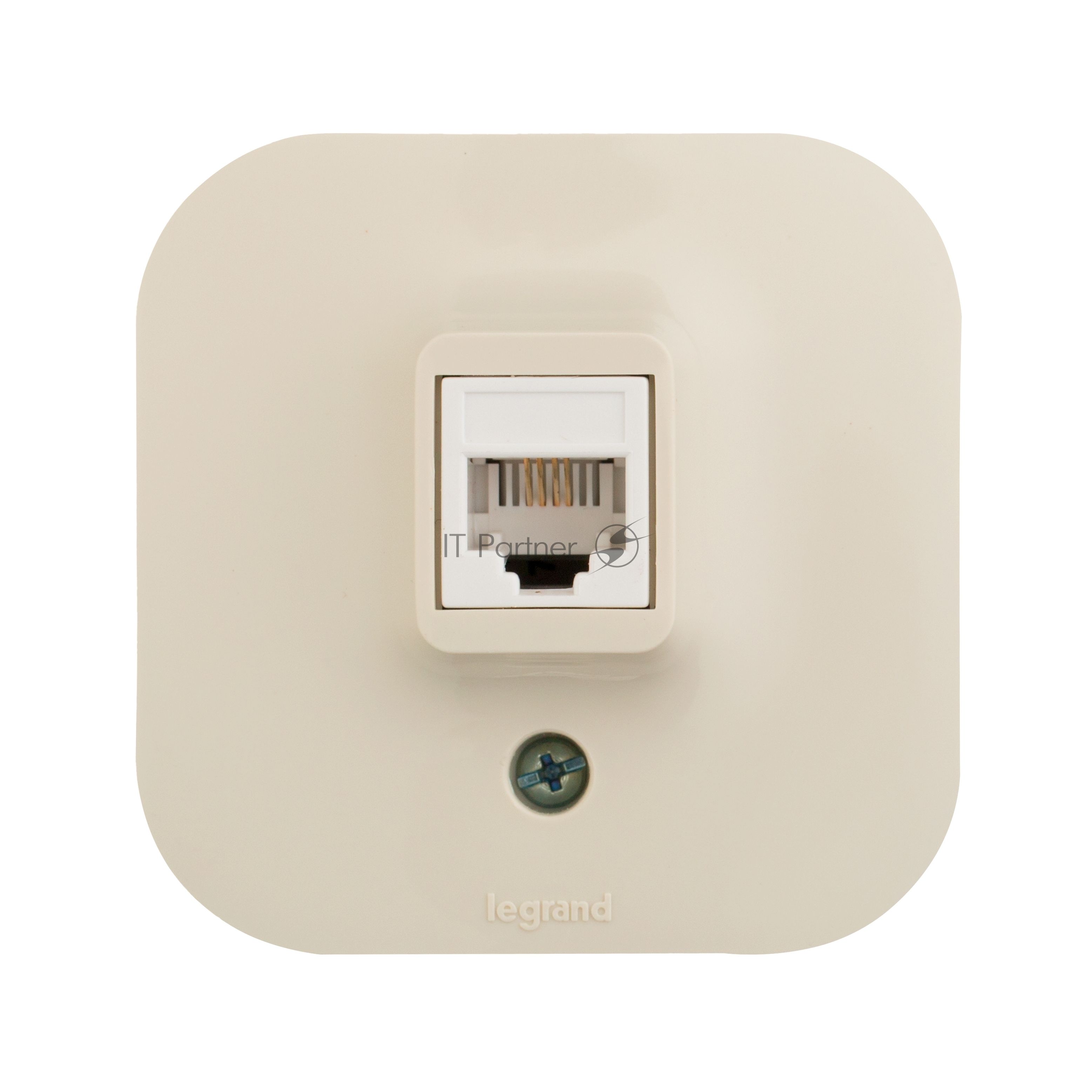 Электроустановочные изделия Legrand Legrand 782254 Розетка RJ45 (Слоновая кость)