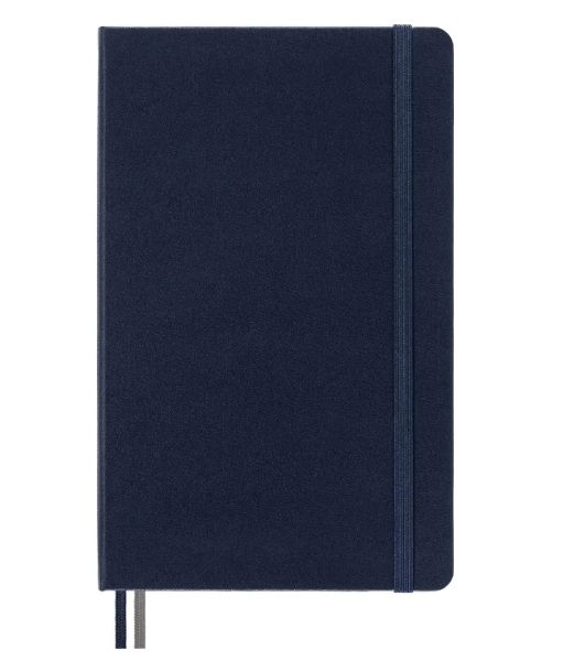 Блокнот Moleskine CLASSIC EXPENDED QP062EXPB20 Large 130х210 мм 400 стр. нелинованный твердая обложка синий сапфир