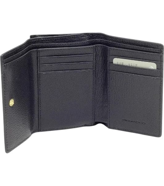 Кошелек женский Piquadro Patricia PD5216W140R/N черный натур.кожа