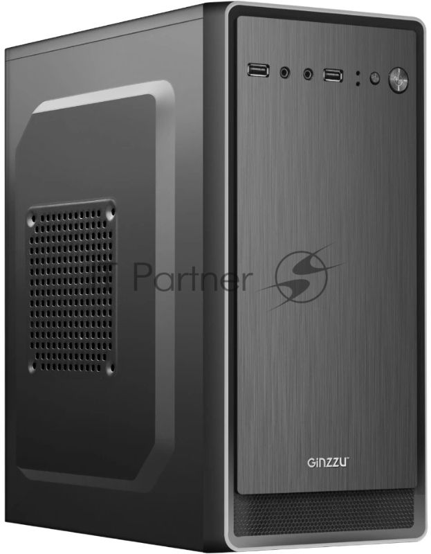 Компьютерный корпус GINZZU (17220) B180 2*USB 2.0,AU