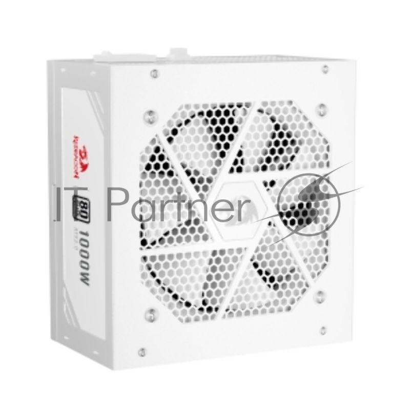 Блок питания для ПК Redragon RGPS-1000W 1000Вт,модульный,80+Plat,белый