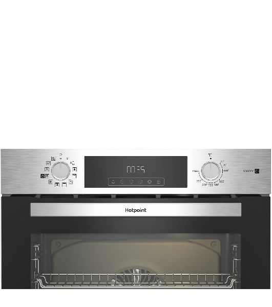 Электрический духовой шкаф Hotpoint HSTF 1231 JSAH IX серебристый