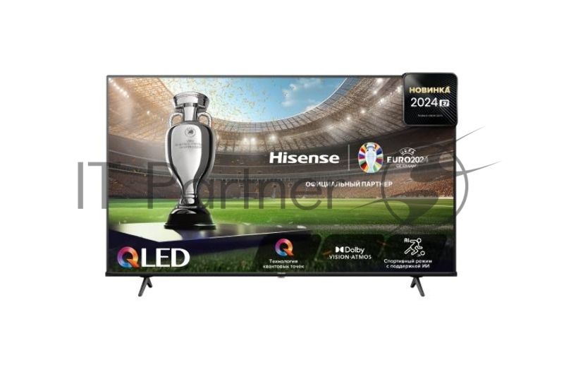 Телевизор Hisense 55" 55E7NQ черный QLED  UHD 60Hz Vidaa