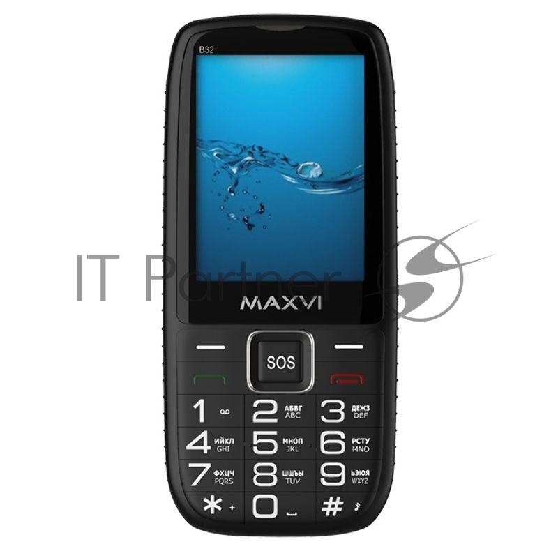 Мобильный телефон Maxvi B32 черный