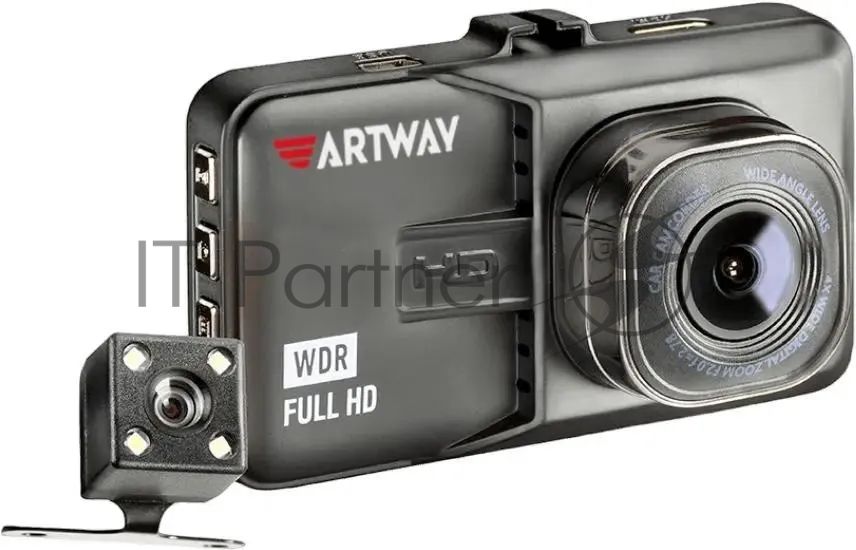 Видеорегистратор Artway AV-394 с двумя камерами 3"/120°/1920x1080 Full HD/мониторинг парковки