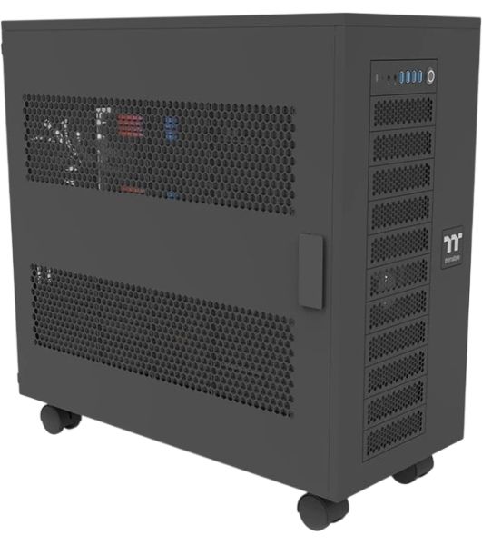 Корпус Thermaltake AX700 Black, Super-Tower, чёрный