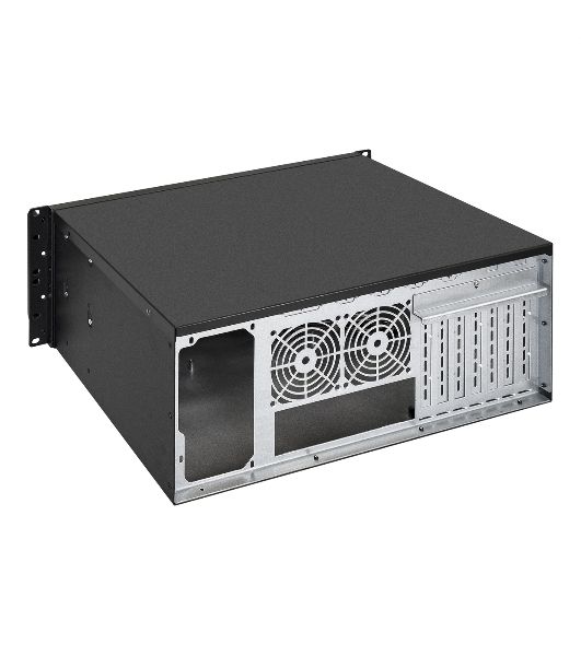 Серверный корпус Procase 4U300-08 Корпус 4U server case,8HDD,черный,без блока питания PS/2 ATX,глубина 300мм, MB ATX 12"x9.6"