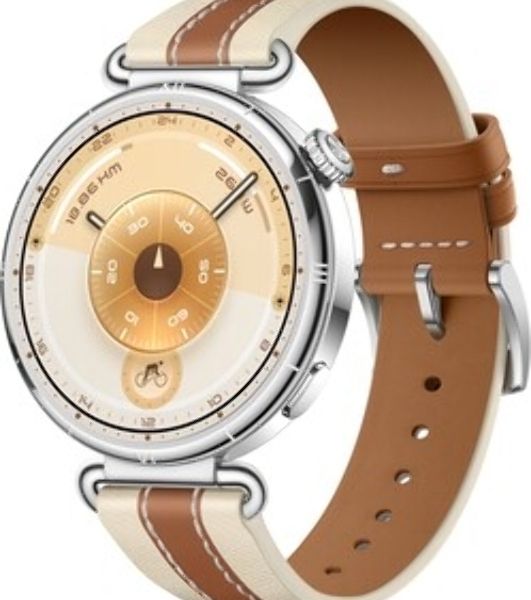 Умные часы HUAWEI Watch GT 6 KSU-B19, 1.32" AMOLED, 4G, Wi‑Fi, Bluetooth, NFC, 5 ATM/IP69, золотой