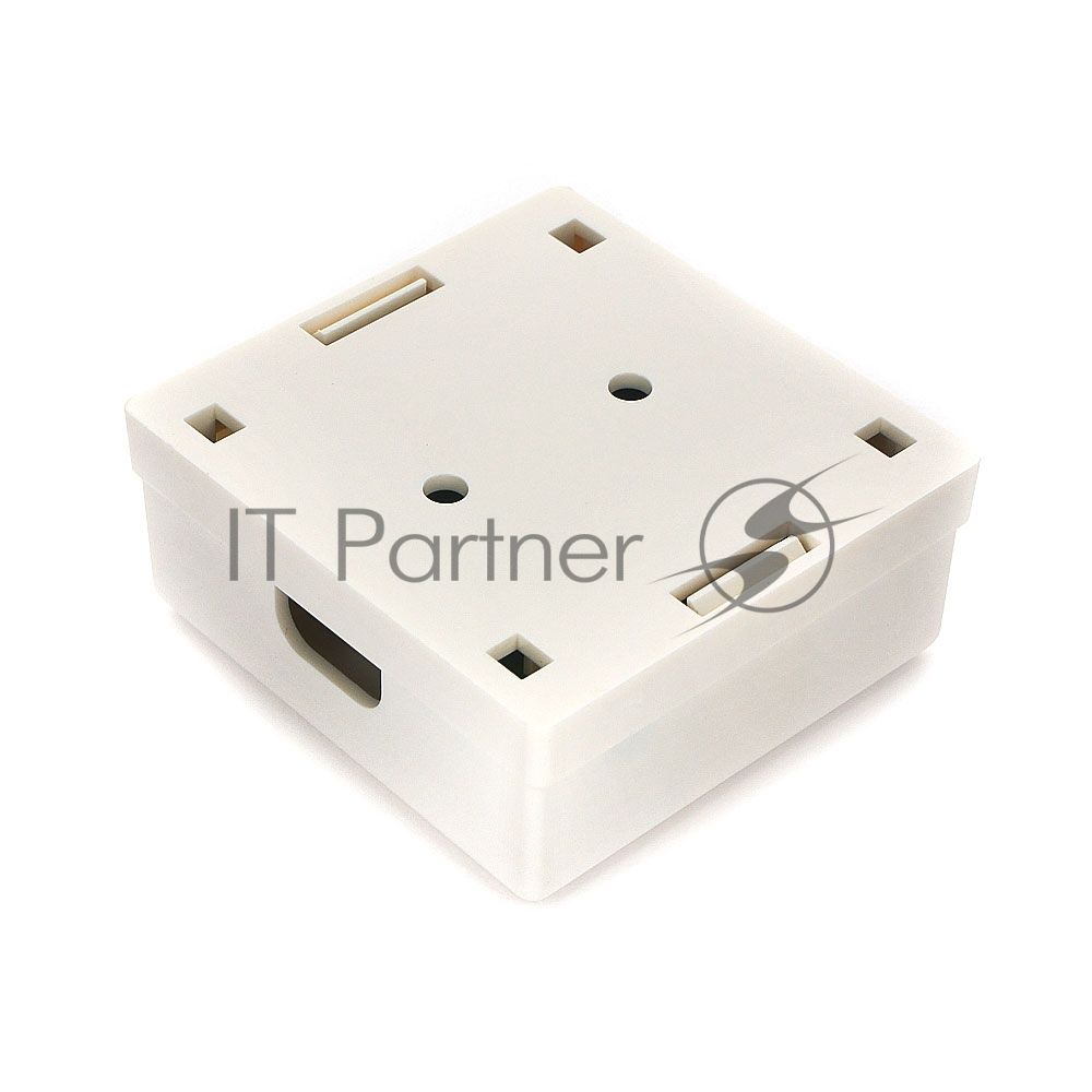 Монтажное оборудование Розетка Gembird NAS214 RJ-45 кат.STP 5e внешняя экранированная 2 порта, 110&Krone