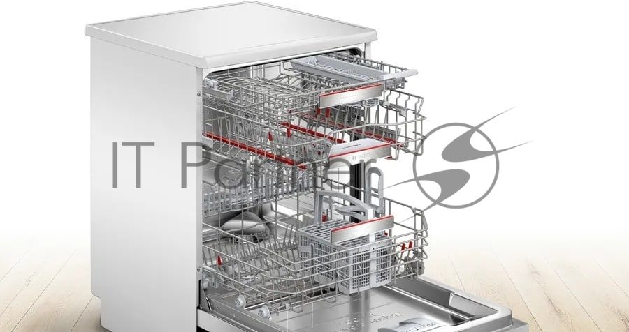 Посудомоечная машина Bosch SMS8ZDW86Q, белый, 60 см, 13 компл., сушка цеолитная, 40 дБ, класс A++