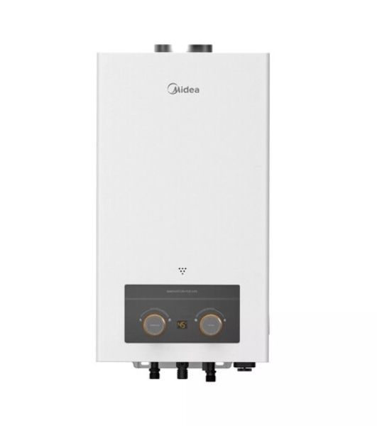 Водонагреватель газовый Midea MGIWH-10-OC FLY белый, проточный, 10 л/мин, 19,5 кВт