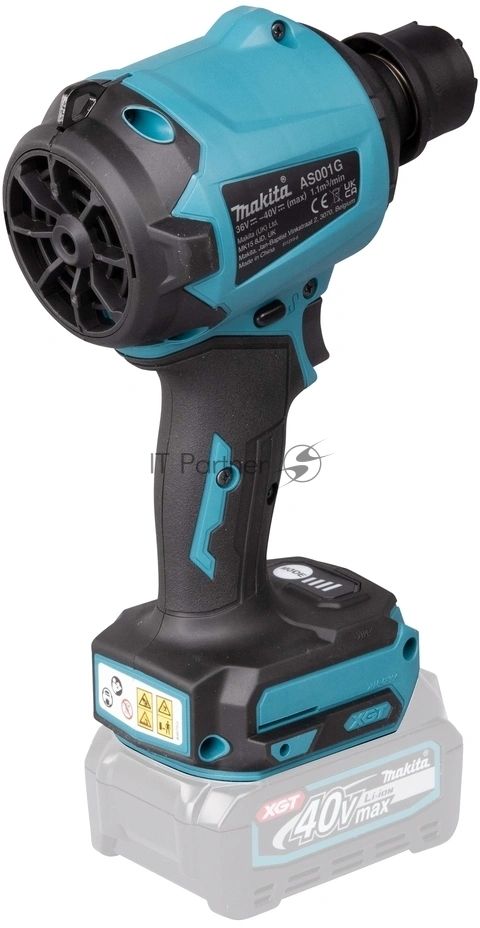 Воздуходувка Makita AS001GZ пит.:от аккум. бирюзовый/черный